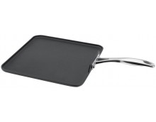 Stellar 6000 Hard Anodised 28cm x 28cm Griddle Pan Stellar 6000 Hard Anodised 28cm x 28cm Griddle Pan